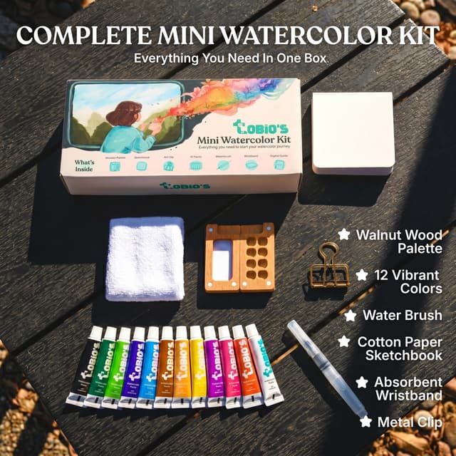 Tobios Watercolor Kit